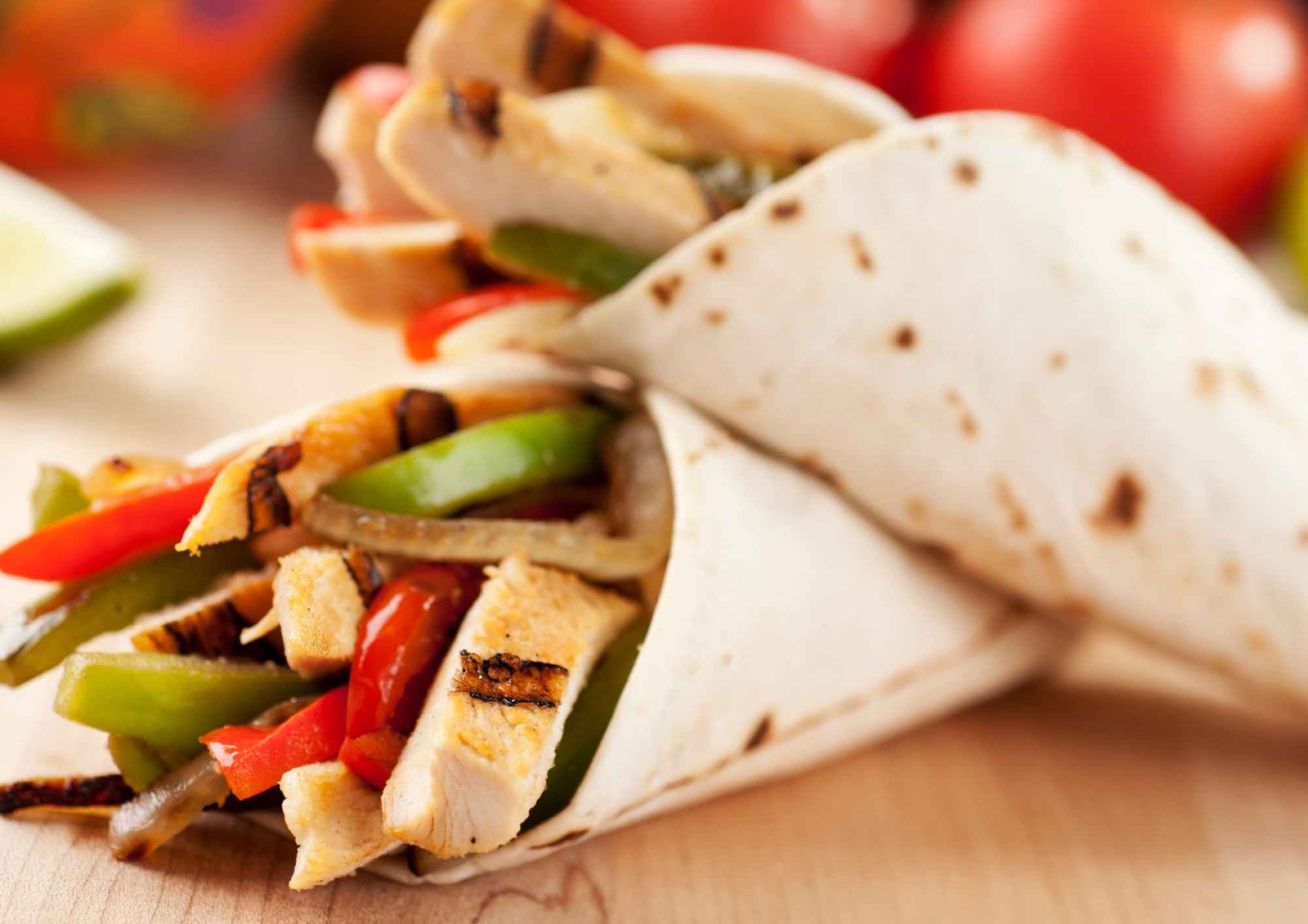 Fajitas de pollo