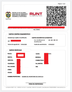 ¿Cómo obtener el certificado del RUNT por cédula en Colombia?