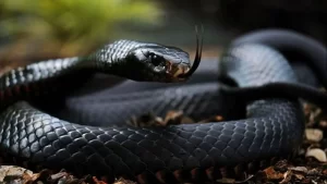 ¿Qué significa soñar con serpientes negras?